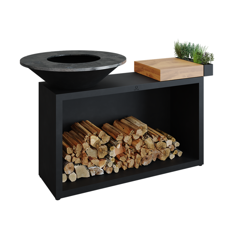 OFYR ISLAND BLACK 85 TEAK WOOD