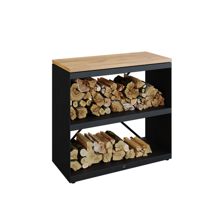 OFYR WOOD STORAGE BLACK DRESSOIR