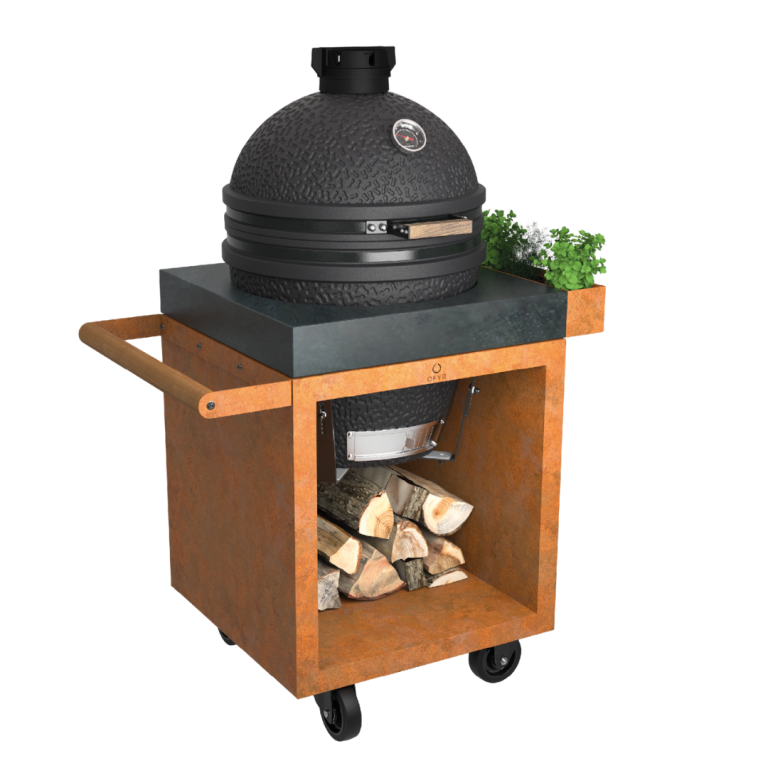 OFYR KAMADO TABLE CORTEN 65 PRO CONCRETE TB
